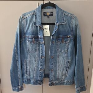 MWT Lucky Brand Women's Light Blue Denim Jacket